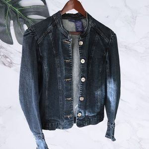 B.U.M Women’s Stretch Denim Jacket Size Large